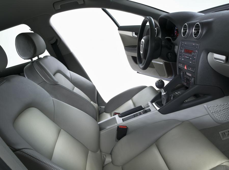 Интерьер Audi A3 Sportback 2.0T (8PA) 2004 года  (WW) (фото 13 из 21)